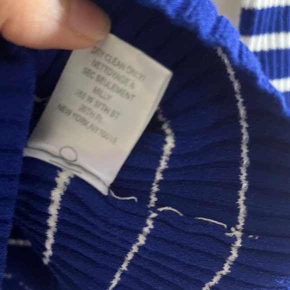 Milly Stipped Stretchy Longsleeve Shirt - Picture 7 of 9